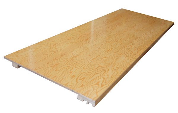 米松貼床板　1820×450×9 - 3