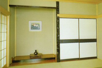 施工例 床の間 茶室 玄関 床の間セット
